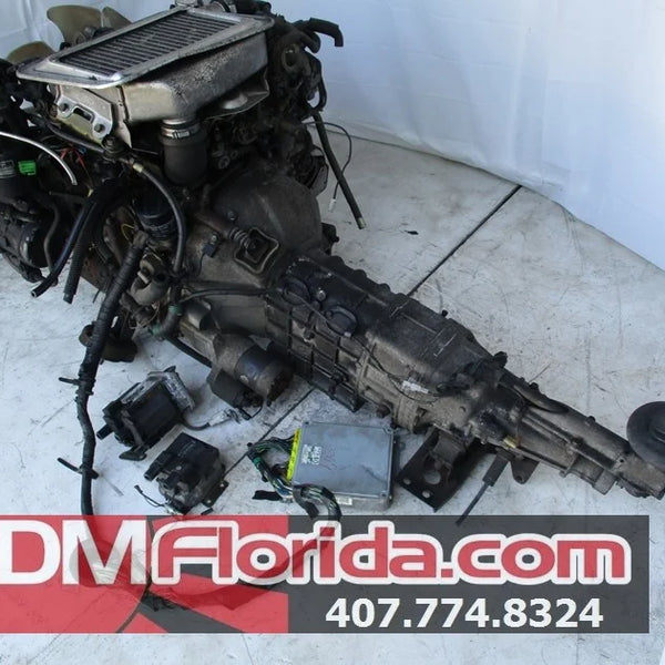 JDM 1986-1991 MAZDA RX-7 13B FC3S 1.3L TURBO 2 ENGINE & 5MT SWAP