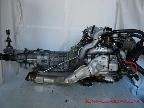 JDM 1991-1994 MAZDA RX-7 13B FD3S 1.3L TWIN TURBO ROTARY ENGINE & 5MT SWAP