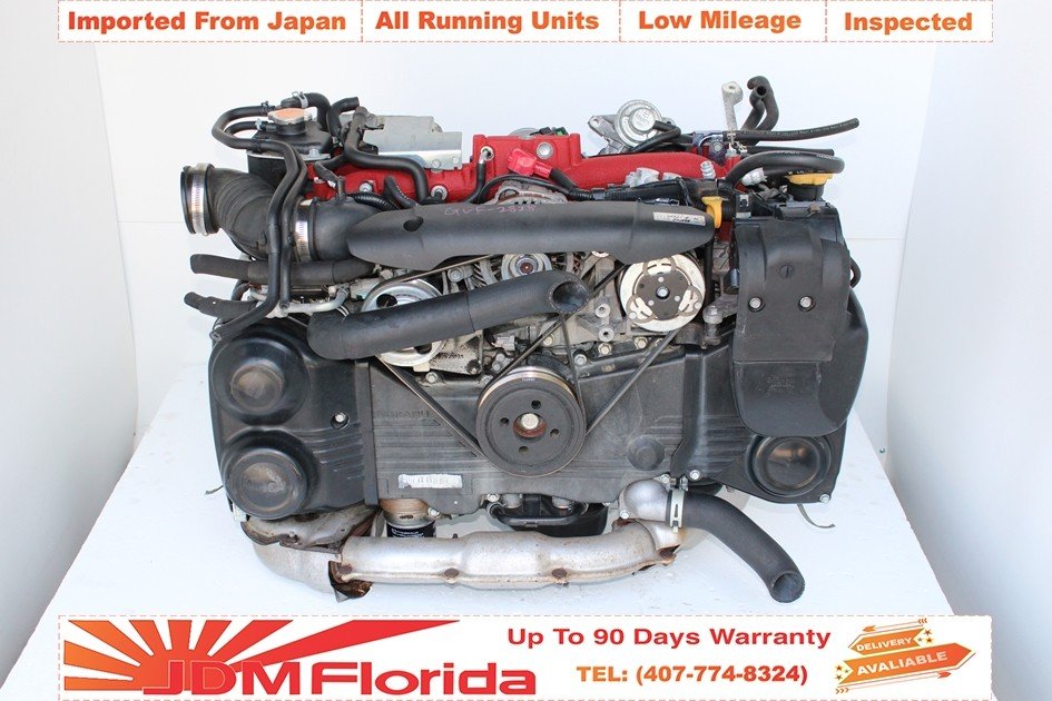 JDM 2008-2014 SUBARU IMPREZA WRX STI 2.5L TURBO ENGINE ONLY ( EJ25 )