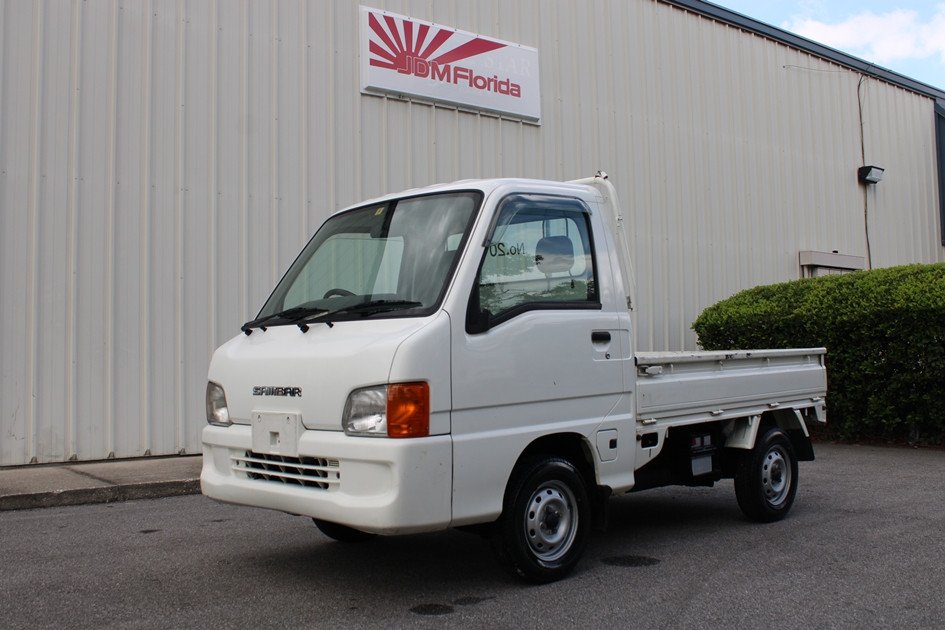 JDM RHD 2001 SUBARU SAMBAR KEI TRUCK 4 CYLINDER 5 SPEED MANUAL TRANSMISSION ( TT2.102593 )